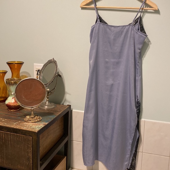 H&M COACHELLA SIZE 4 like new no tags. Smoky blue and black lace - Picture 4 of 6